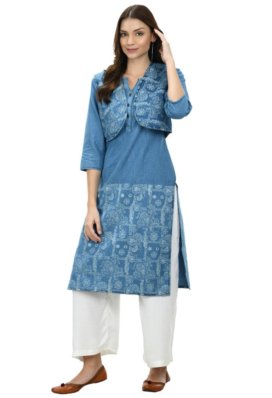 Buy online Women's Straight Kurta from Kurta Kurtis for Women by V-mart for  ₹589 at 31% off | 2024 Limeroad.com
